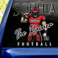 Custom Game On Retro Football Car Decal